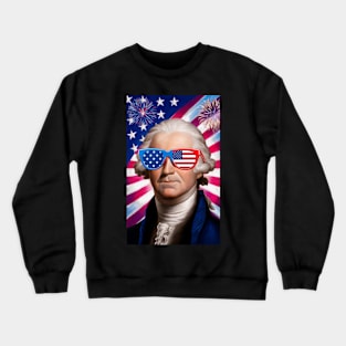 George Washington's Independence Style Crewneck Sweatshirt